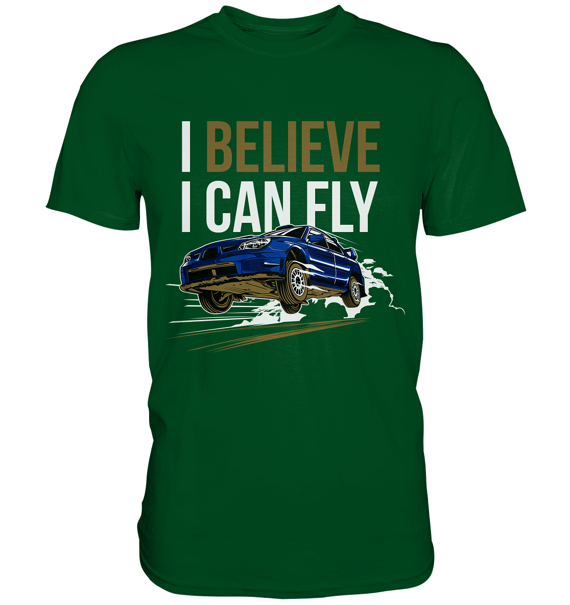 Flying Subaru WRX STI - Premium Shirt - MotoMerch.de