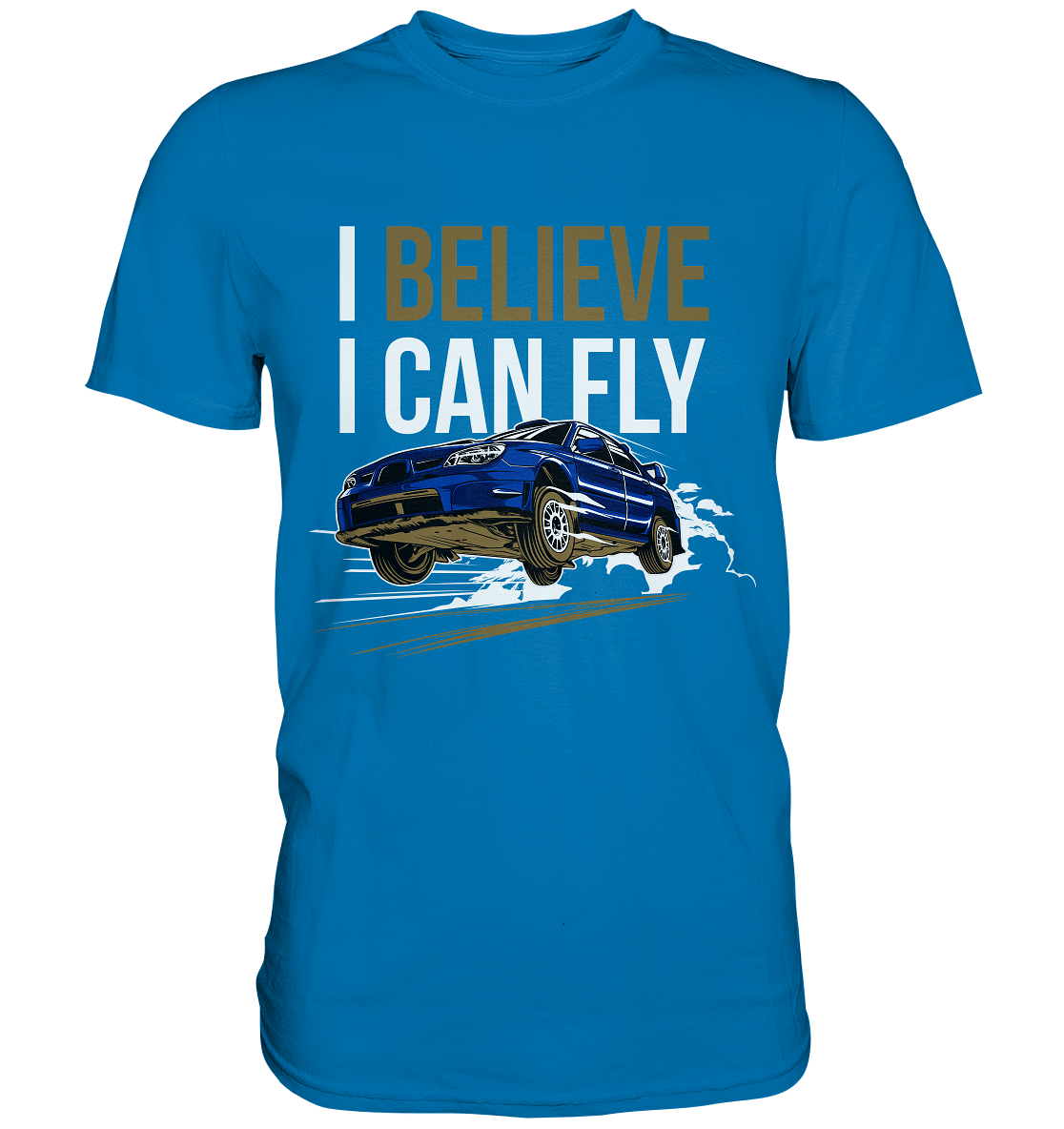 Flying Subaru WRX STI - Premium Shirt - MotoMerch.de