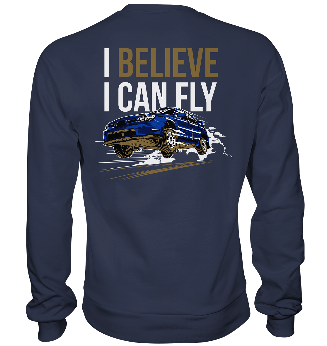 Flying Subaru WRX STI - Premium Sweatshirt - MotoMerch.de
