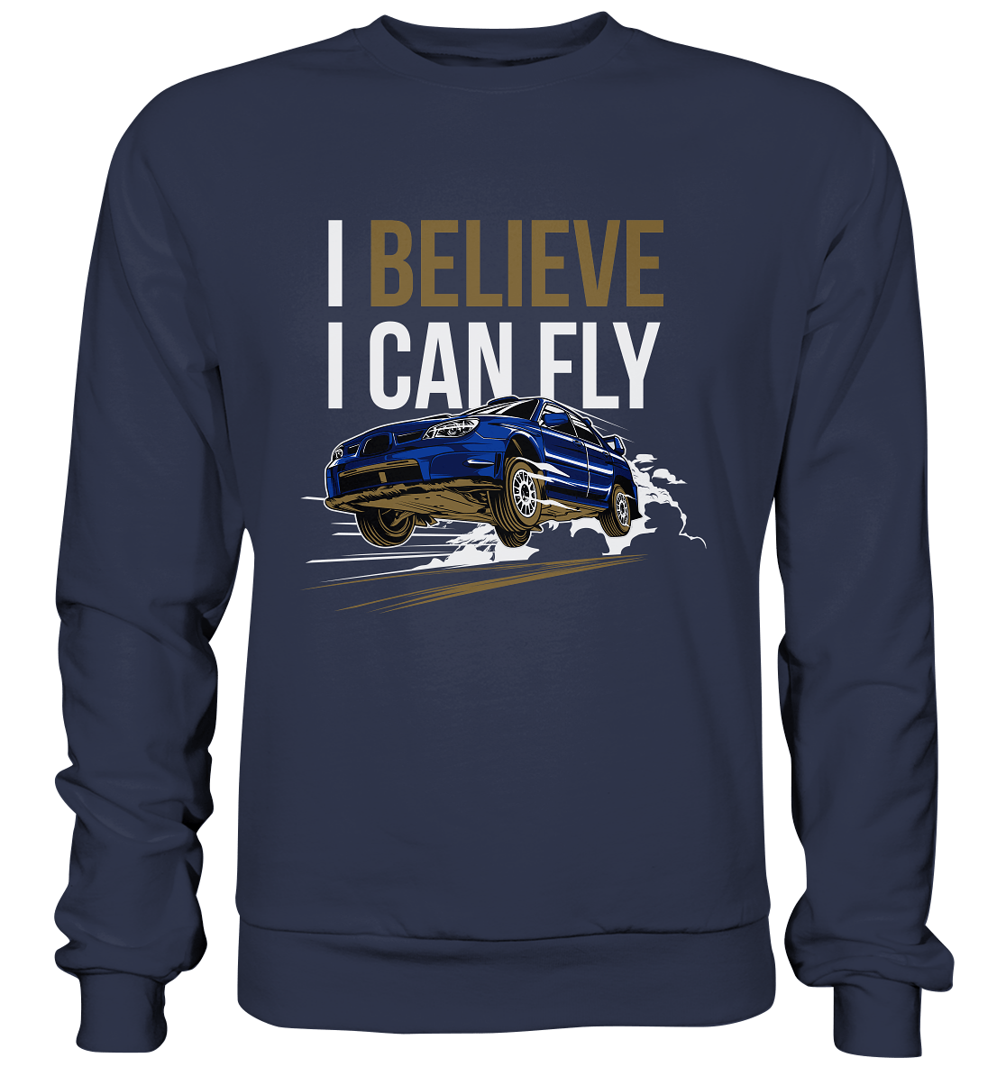 Flying Subaru WRX STI - Premium Sweatshirt - MotoMerch.de
