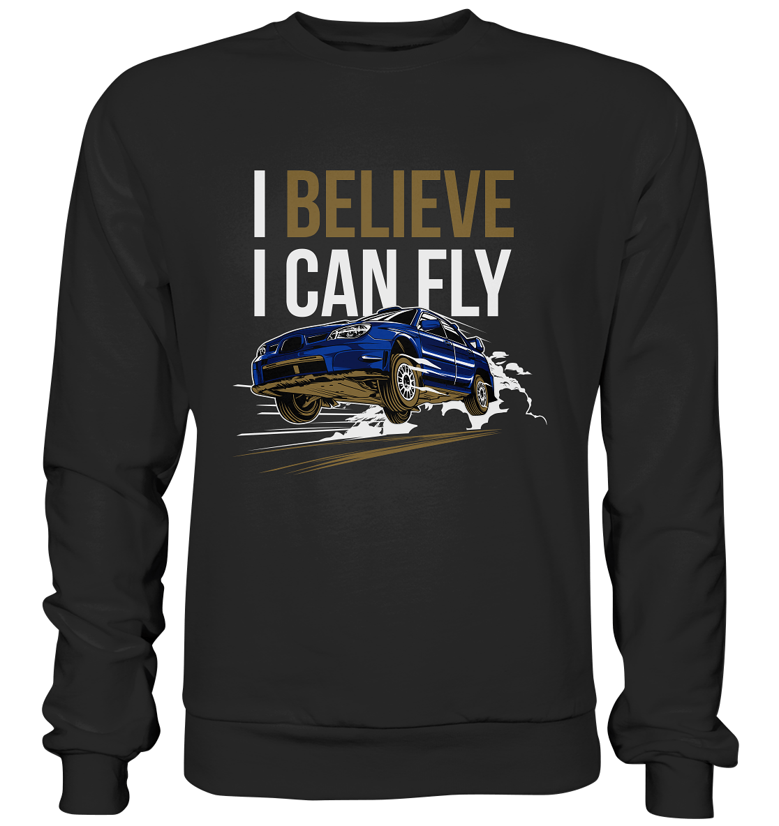 Flying Subaru WRX STI - Premium Sweatshirt - MotoMerch.de