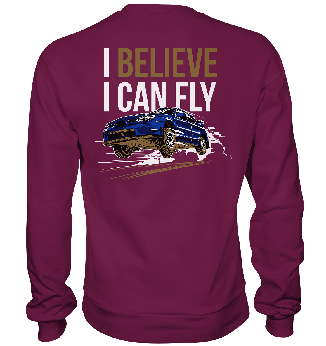 Flying Subaru WRX STI - Premium Sweatshirt - MotoMerch.de