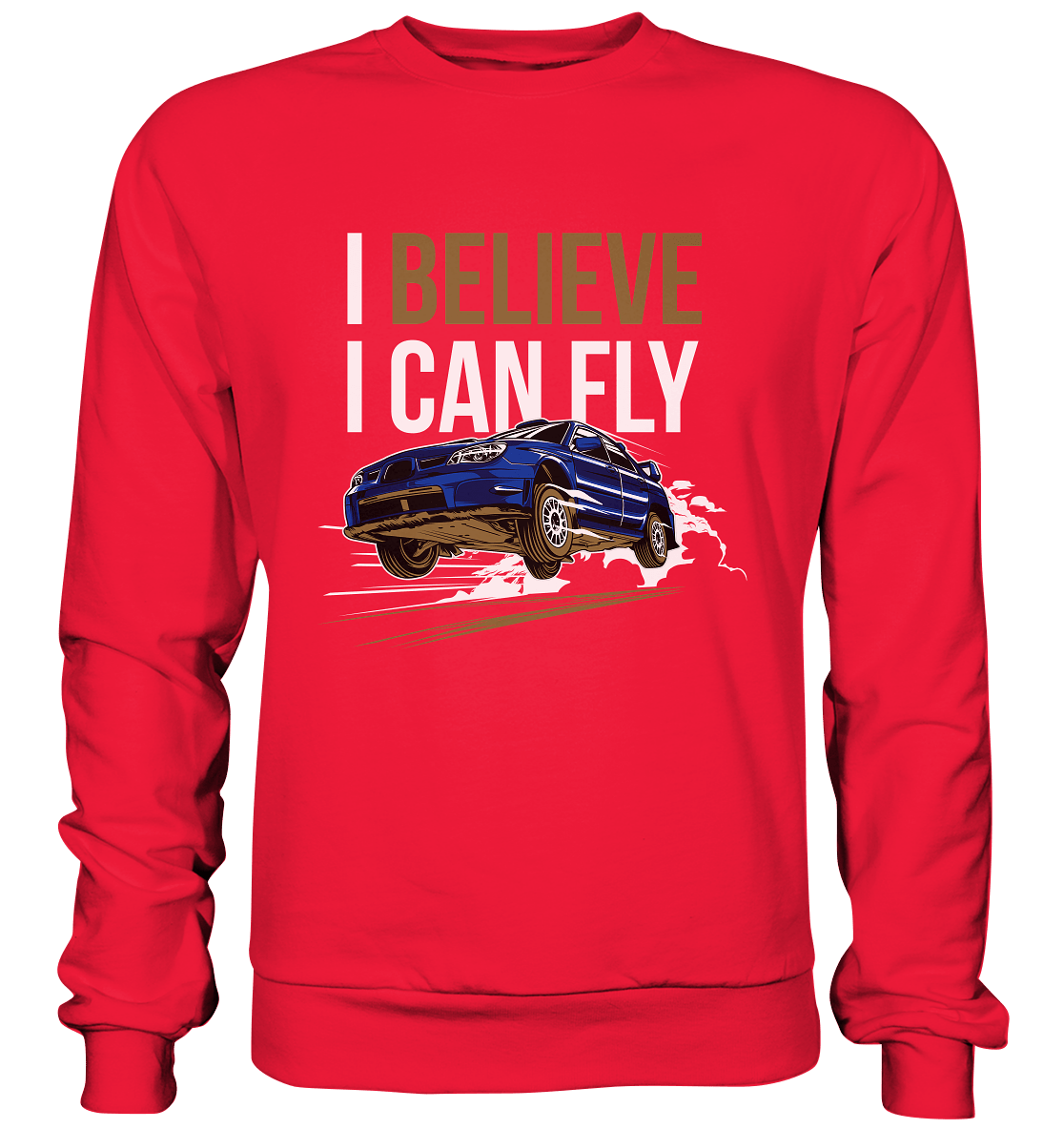 Flying Subaru WRX STI - Premium Sweatshirt - MotoMerch.de