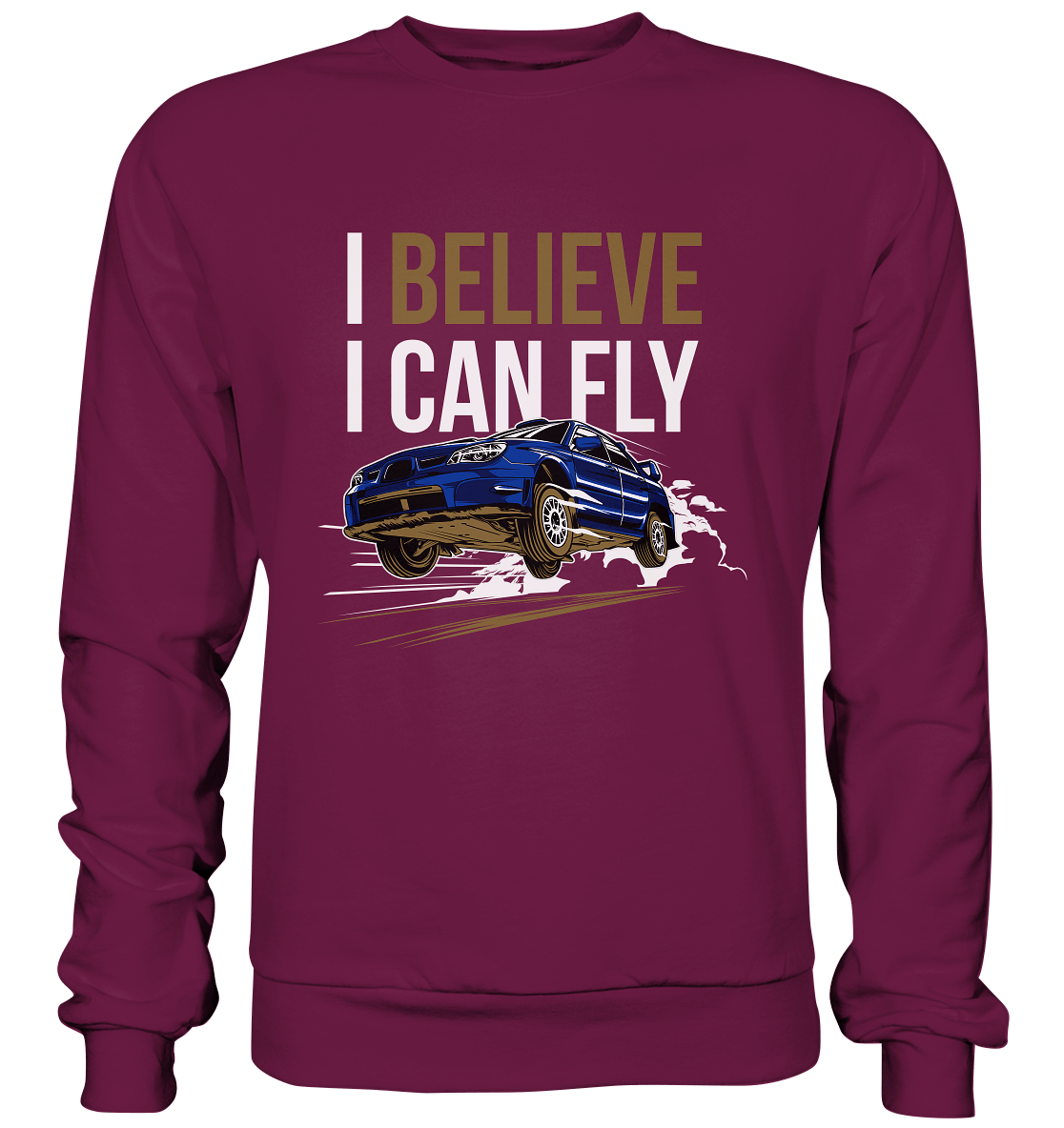 Flying Subaru WRX STI - Premium Sweatshirt - MotoMerch.de