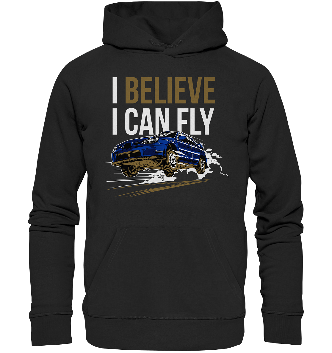 Flying Subaru WRX STI - Premium Unisex Hoodie - MotoMerch.de