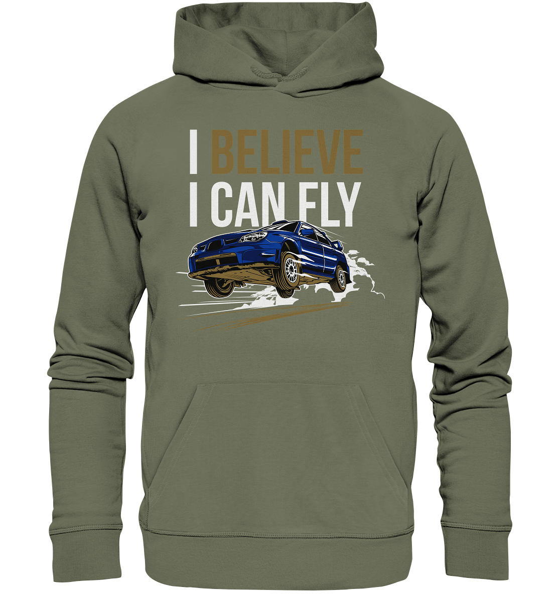 Flying Subaru WRX STI - Premium Unisex Hoodie - MotoMerch.de
