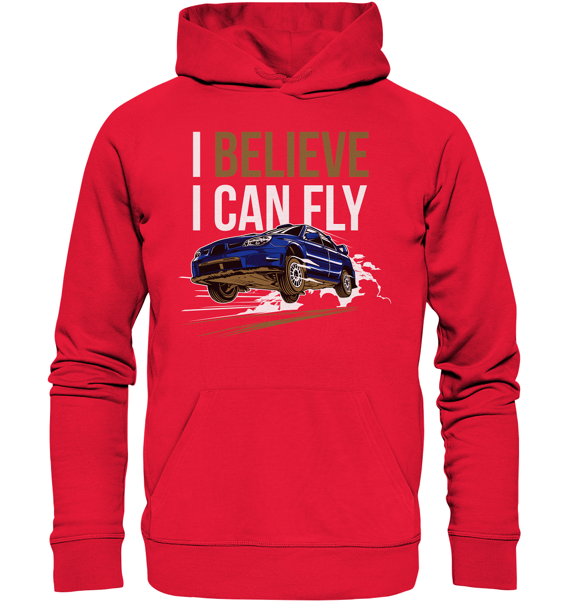 Flying Subaru WRX STI - Premium Unisex Hoodie - MotoMerch.de