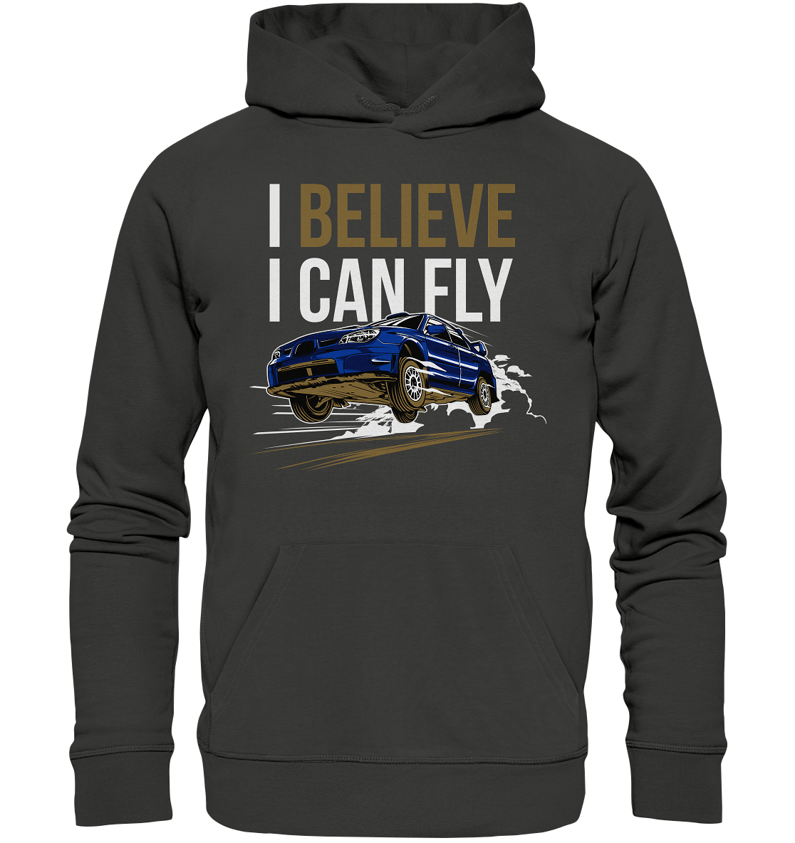 Flying Subaru WRX STI - Premium Unisex Hoodie - MotoMerch.de