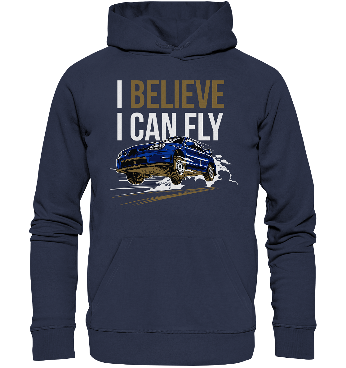 Flying Subaru WRX STI - Premium Unisex Hoodie - MotoMerch.de