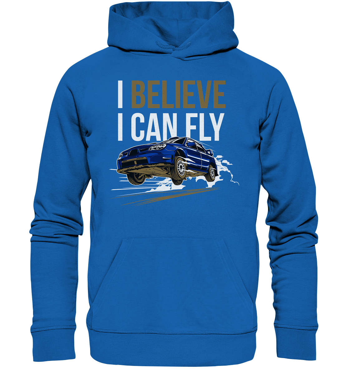 Flying Subaru WRX STI - Premium Unisex Hoodie - MotoMerch.de