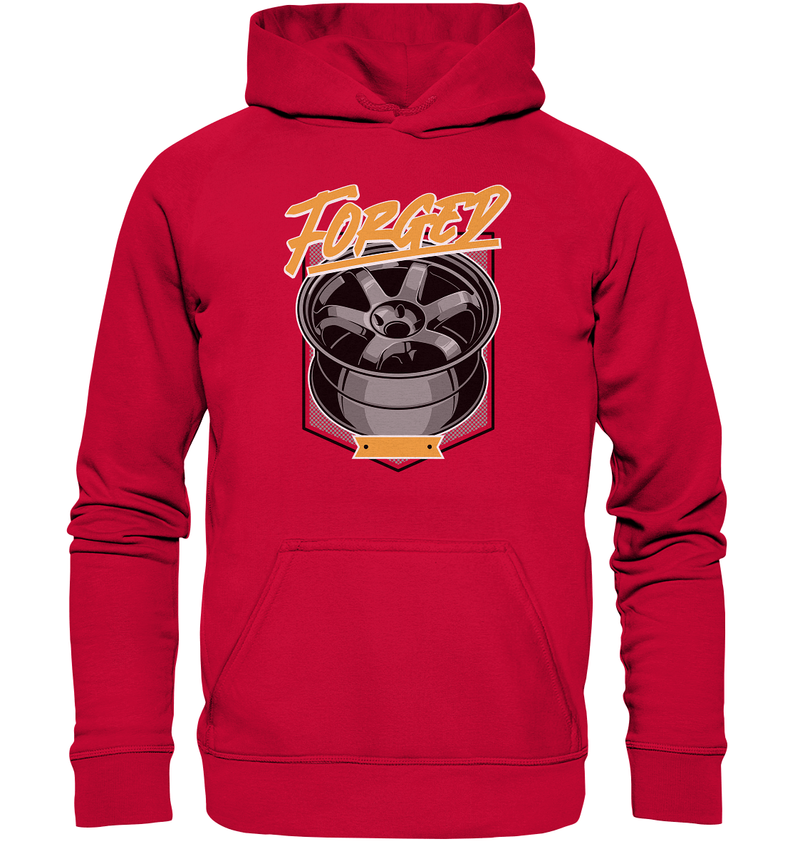 Forged TE37 - Basic Unisex Hoodie - MotoMerch.de