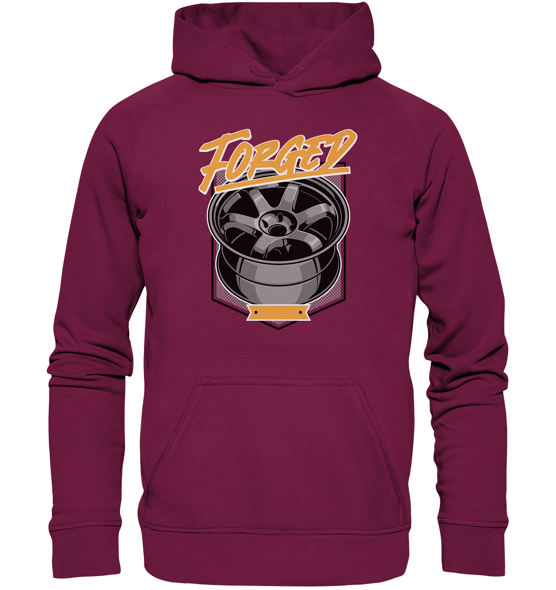 Forged TE37 - Basic Unisex Hoodie - MotoMerch.de