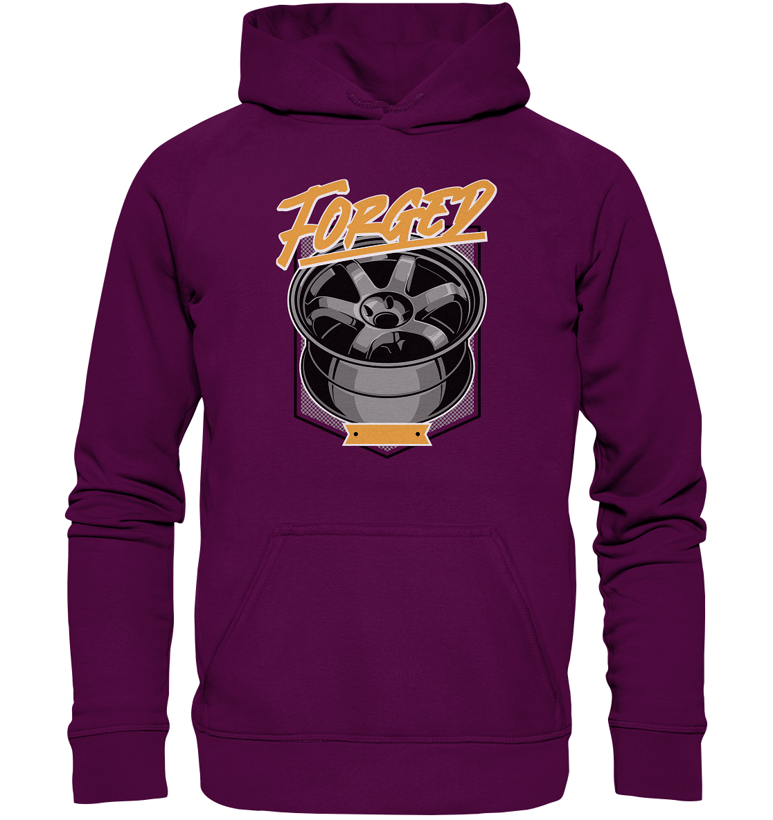 Forged TE37 - Basic Unisex Hoodie - MotoMerch.de