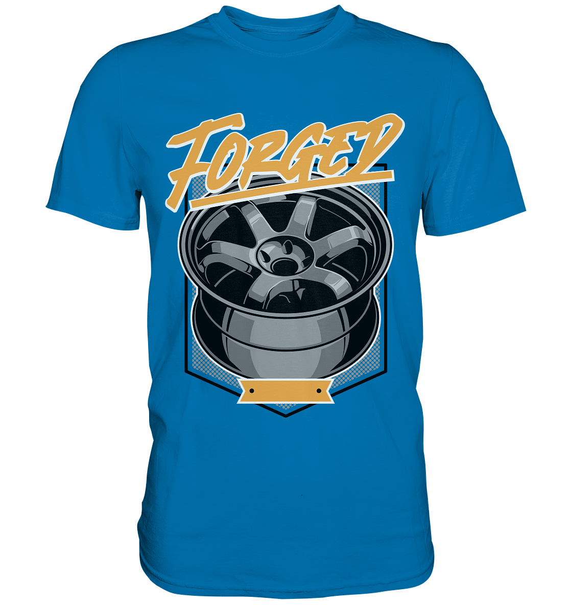 Forged TE37 - Premium Shirt - MotoMerch.de