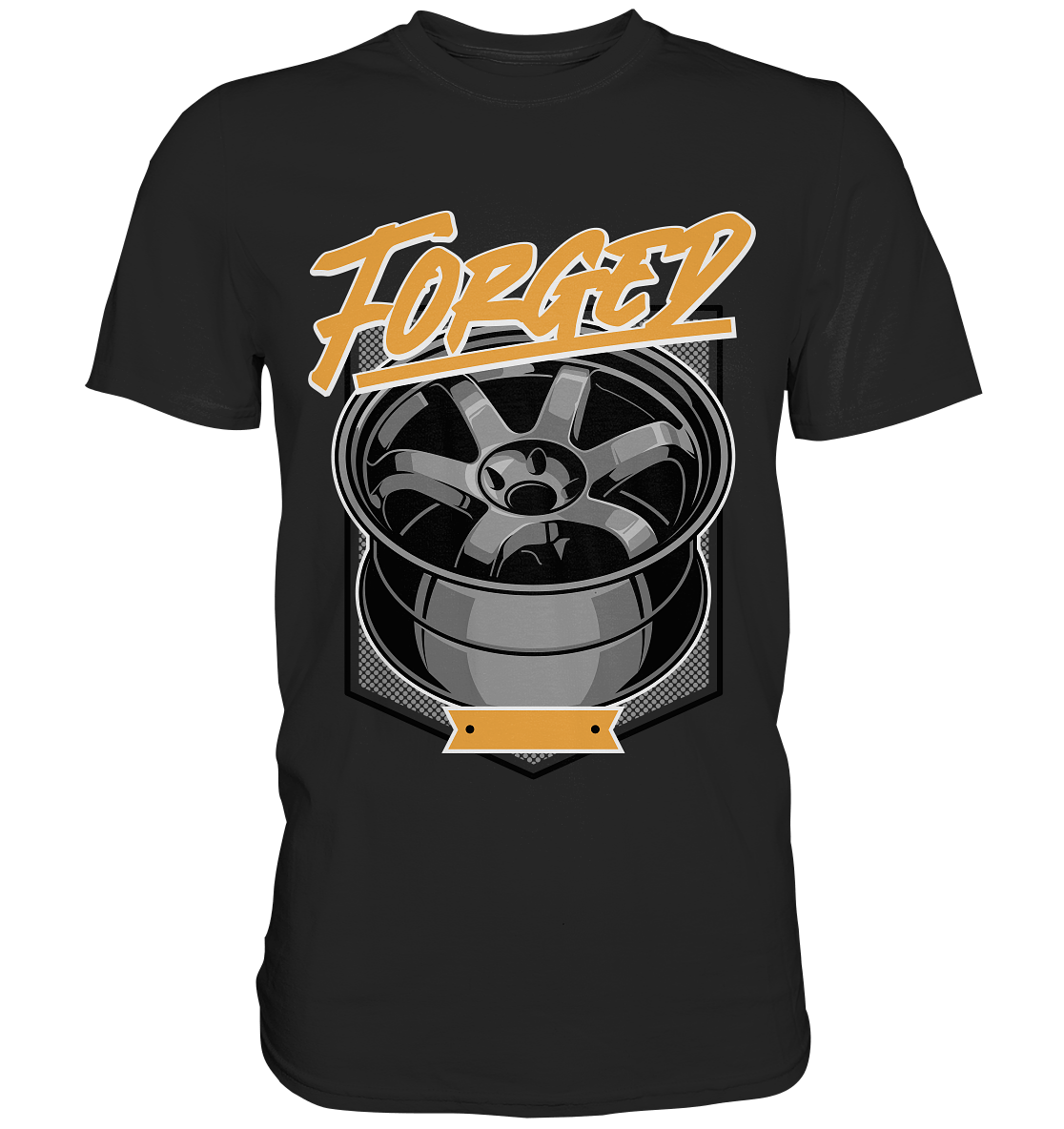 Forged TE37 - Premium Shirt - MotoMerch.de