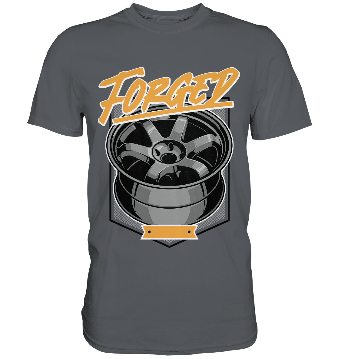 Forged TE37 - Premium Shirt - MotoMerch.de