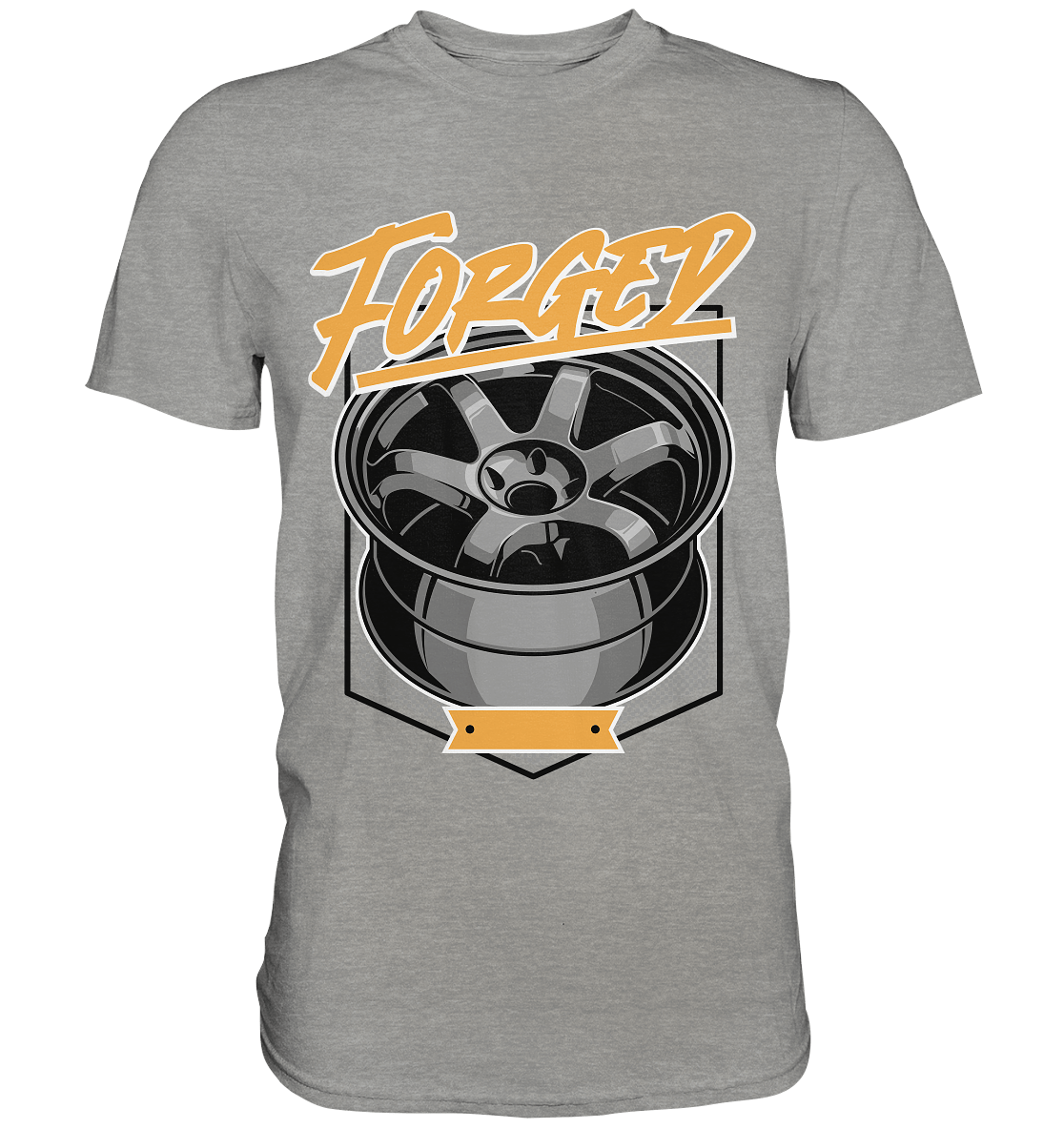 Forged TE37 - Premium Shirt - MotoMerch.de