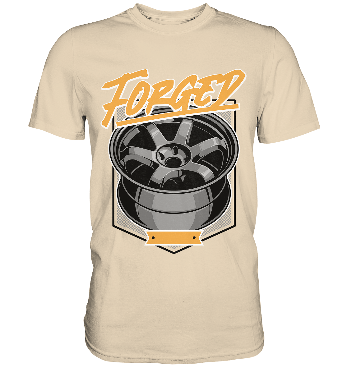 Forged TE37 - Premium Shirt - MotoMerch.de