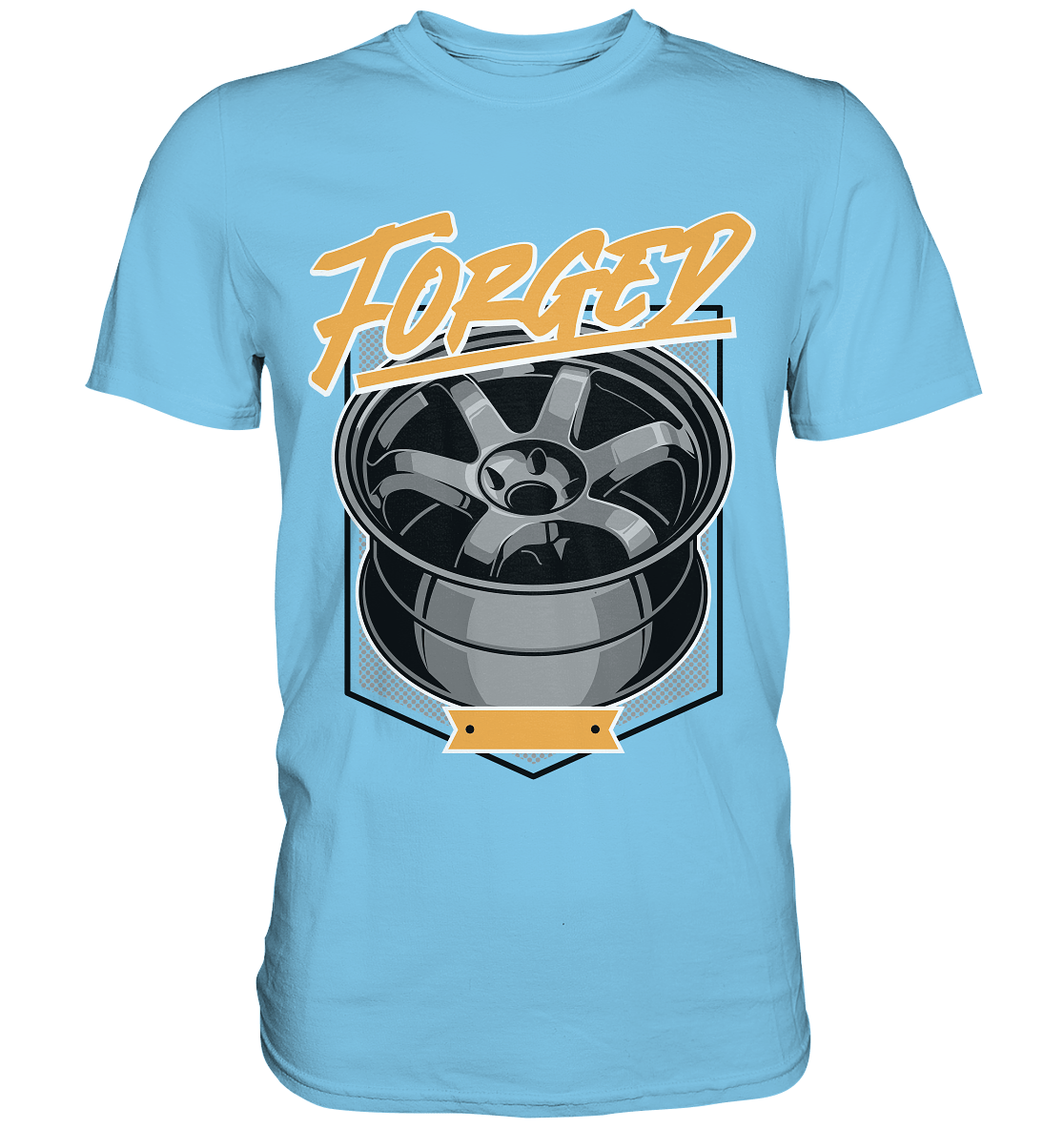 Forged TE37 - Premium Shirt - MotoMerch.de
