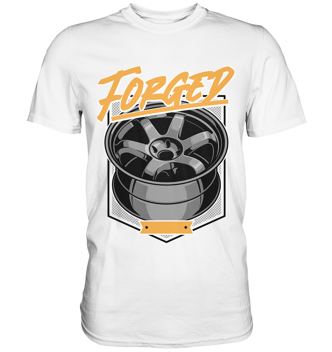 Forged TE37 - Premium Shirt - MotoMerch.de