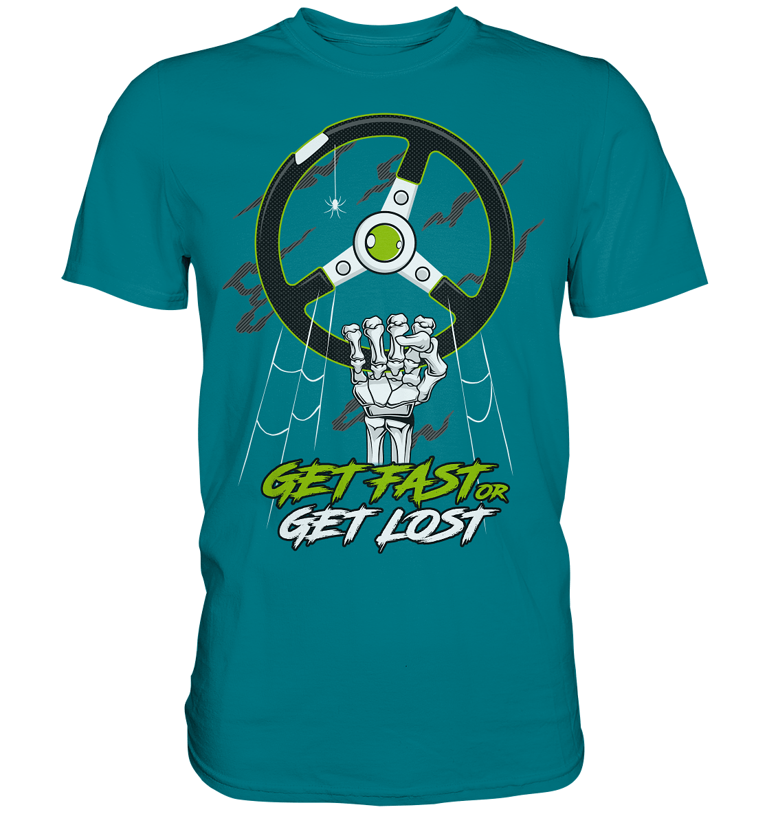 get fast or get lost - Premium Shirt - MotoMerch.de