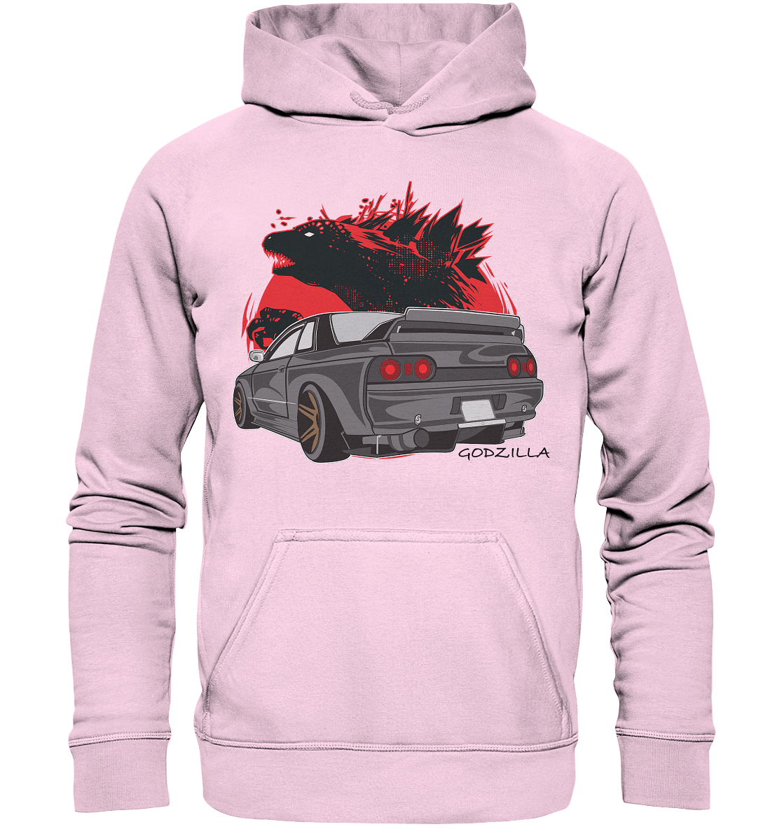 Godzilla R32 GTR - Basic Unisex Hoodie - MotoMerch.de
