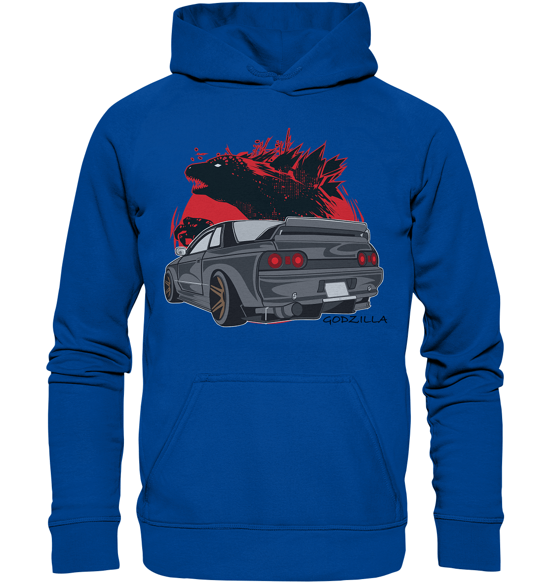 Godzilla R32 GTR - Basic Unisex Hoodie - MotoMerch.de