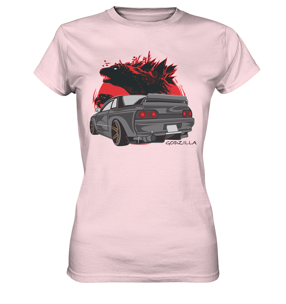 Godzilla R32 GTR - Ladies Premium Shirt - MotoMerch.de