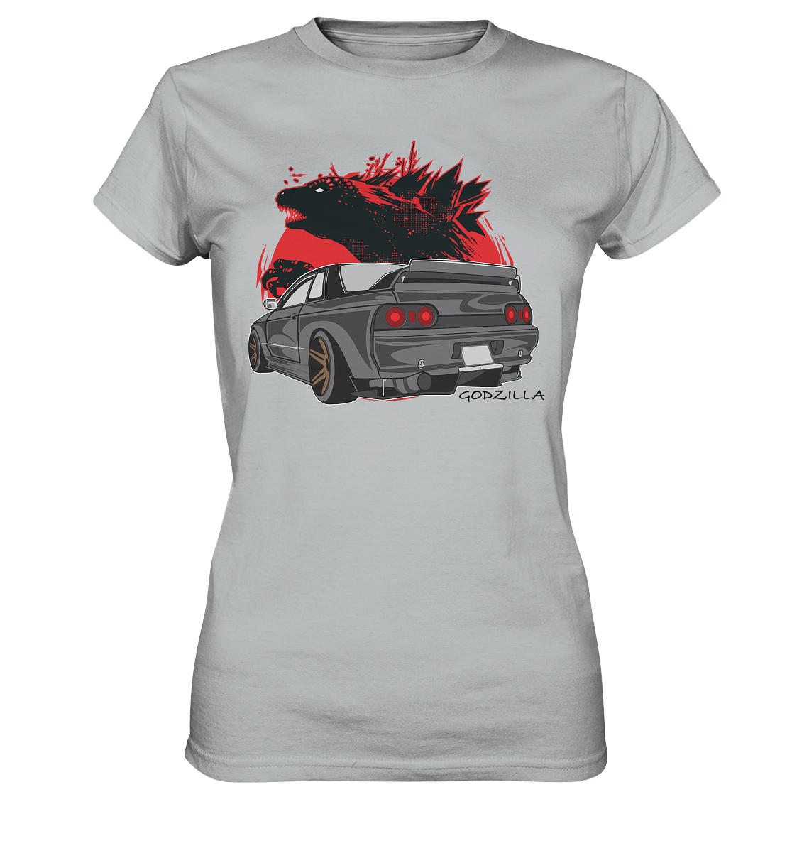 Godzilla R32 GTR - Ladies Premium Shirt - MotoMerch.de