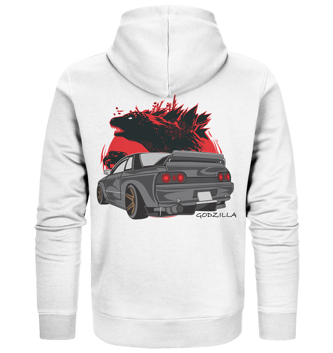 Godzilla R32 GTR - Organic Zipper - MotoMerch.de