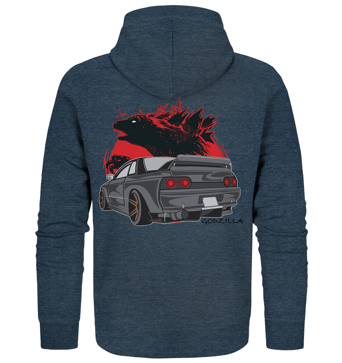 Godzilla R32 GTR - Organic Zipper - MotoMerch.de
