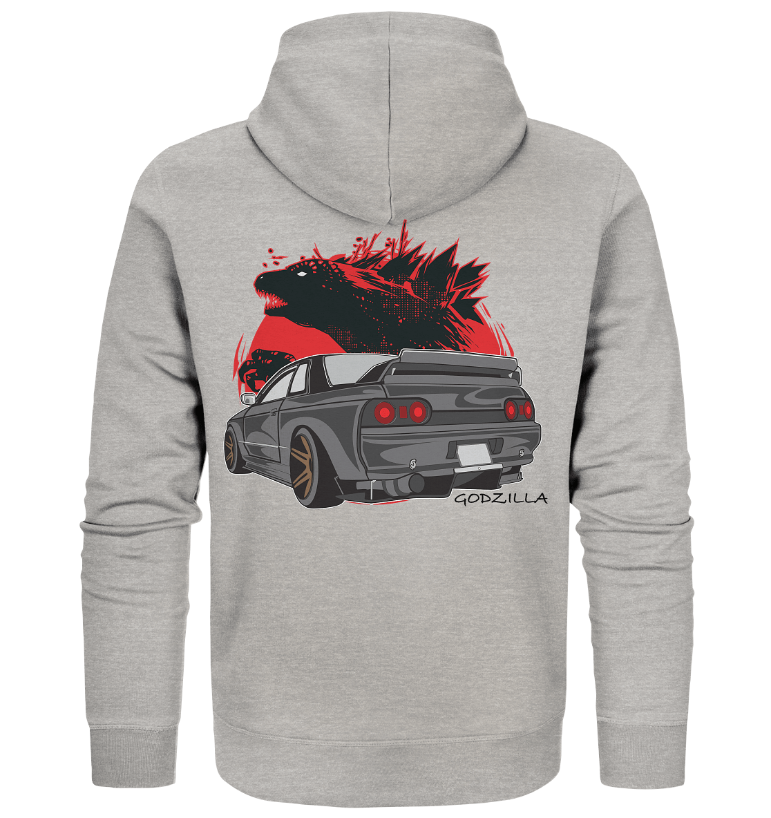 Godzilla R32 GTR - Organic Zipper - MotoMerch.de