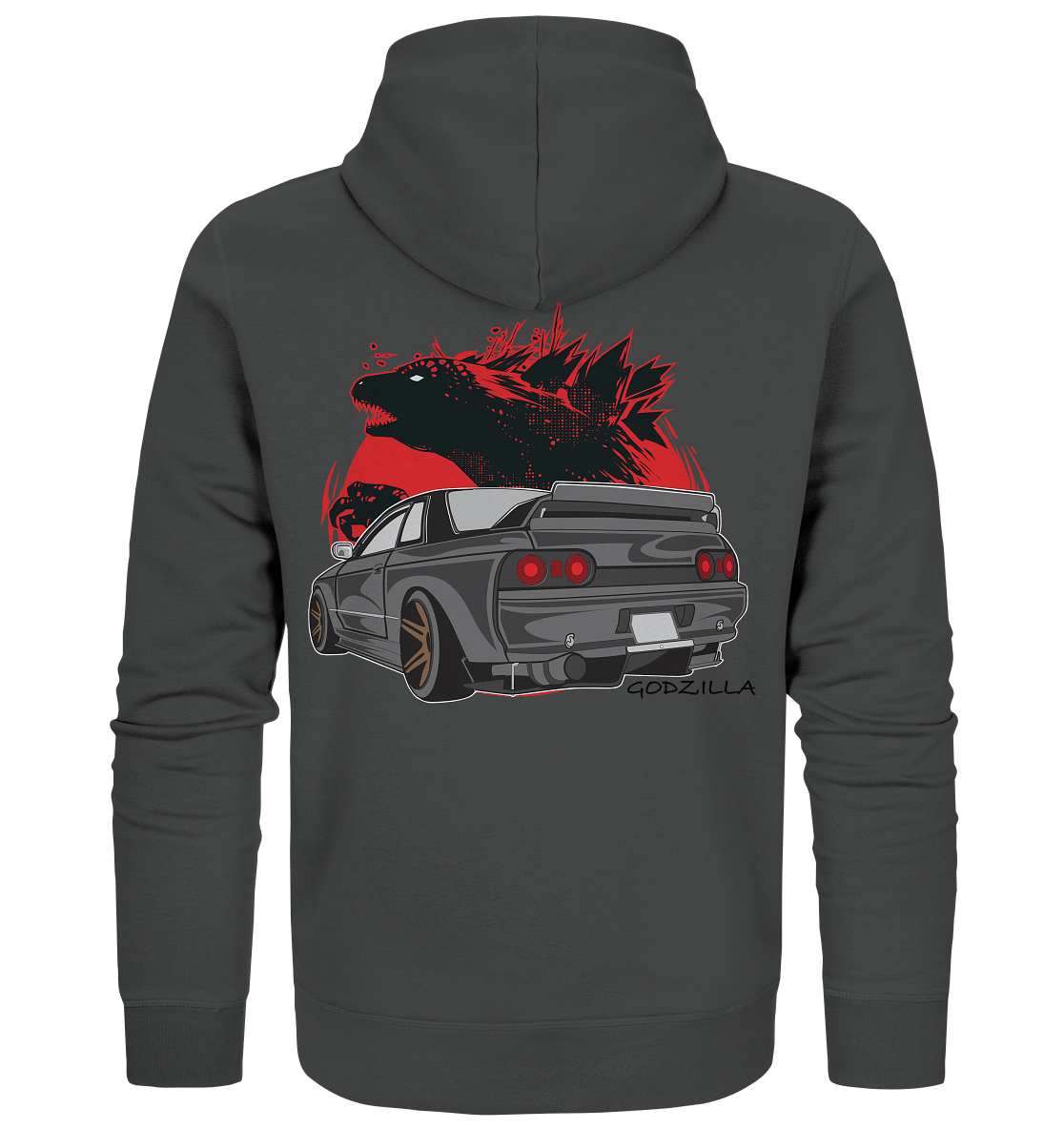 Godzilla R32 GTR - Organic Zipper - MotoMerch.de