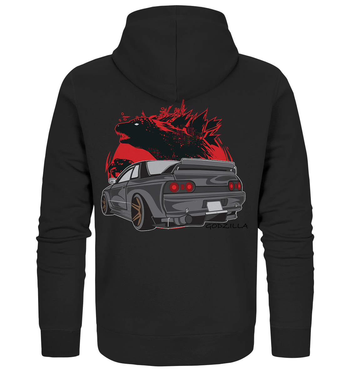 Godzilla R32 GTR - Organic Zipper - MotoMerch.de
