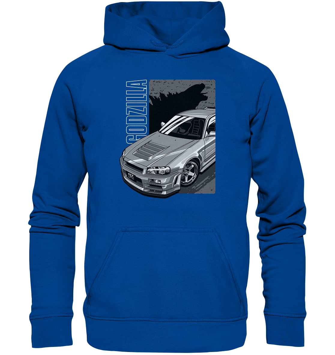 Godzilla R34 - Basic Unisex Hoodie - MotoMerch.de