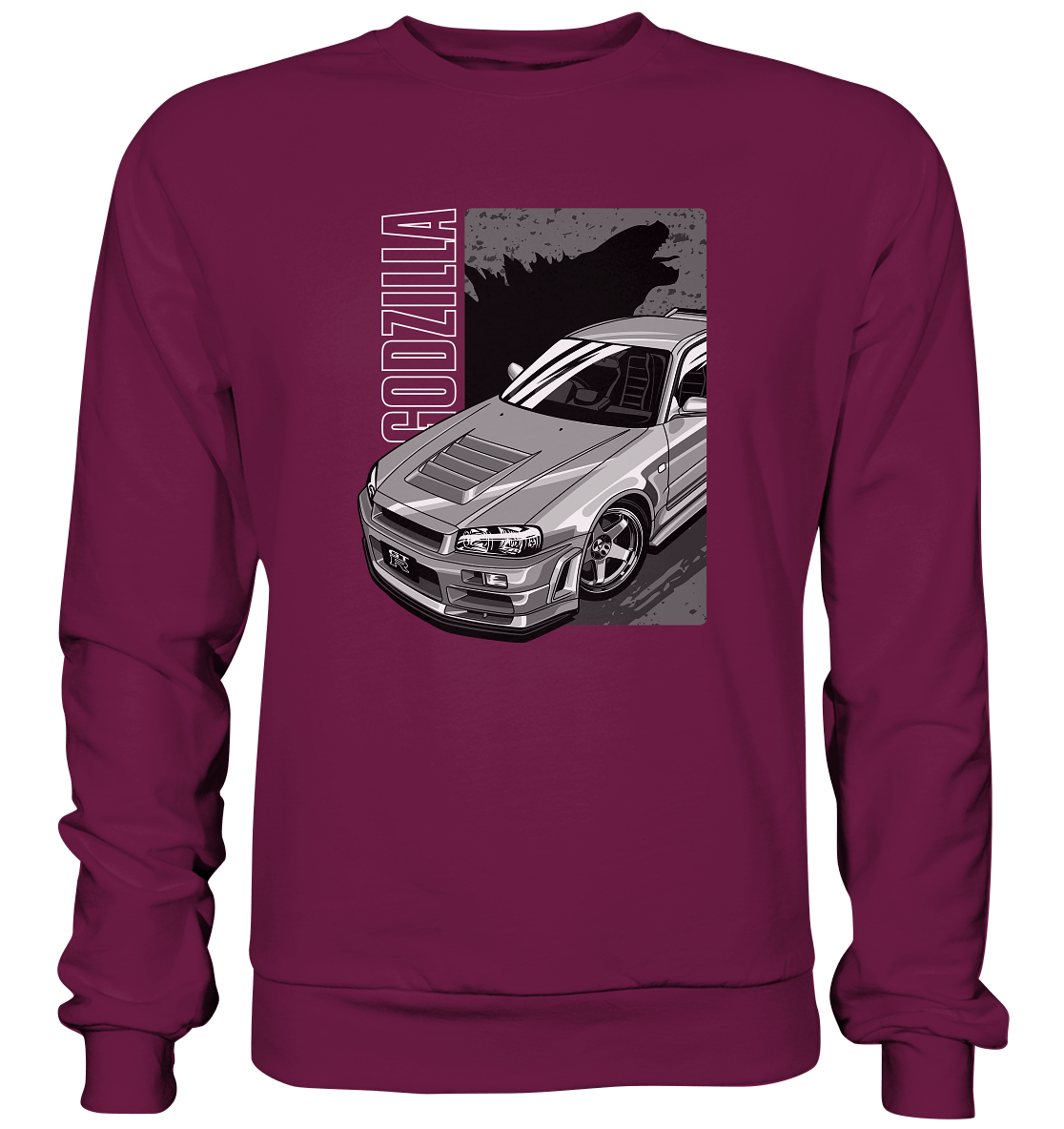 Godzilla R34 - Premium Sweatshirt - MotoMerch.de