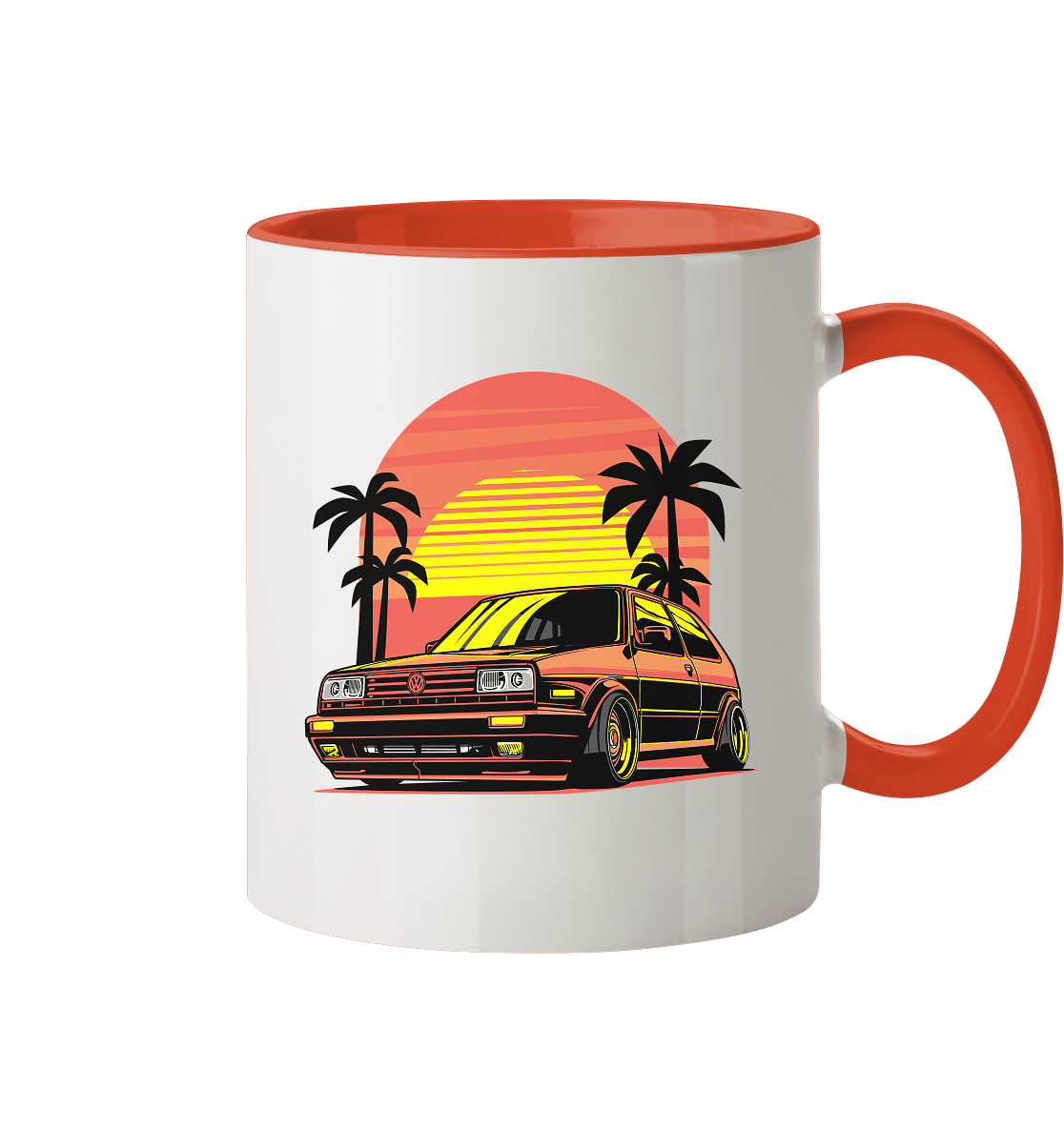 Golf MK3 - Tasse zweifarbig - MotoMerch.de