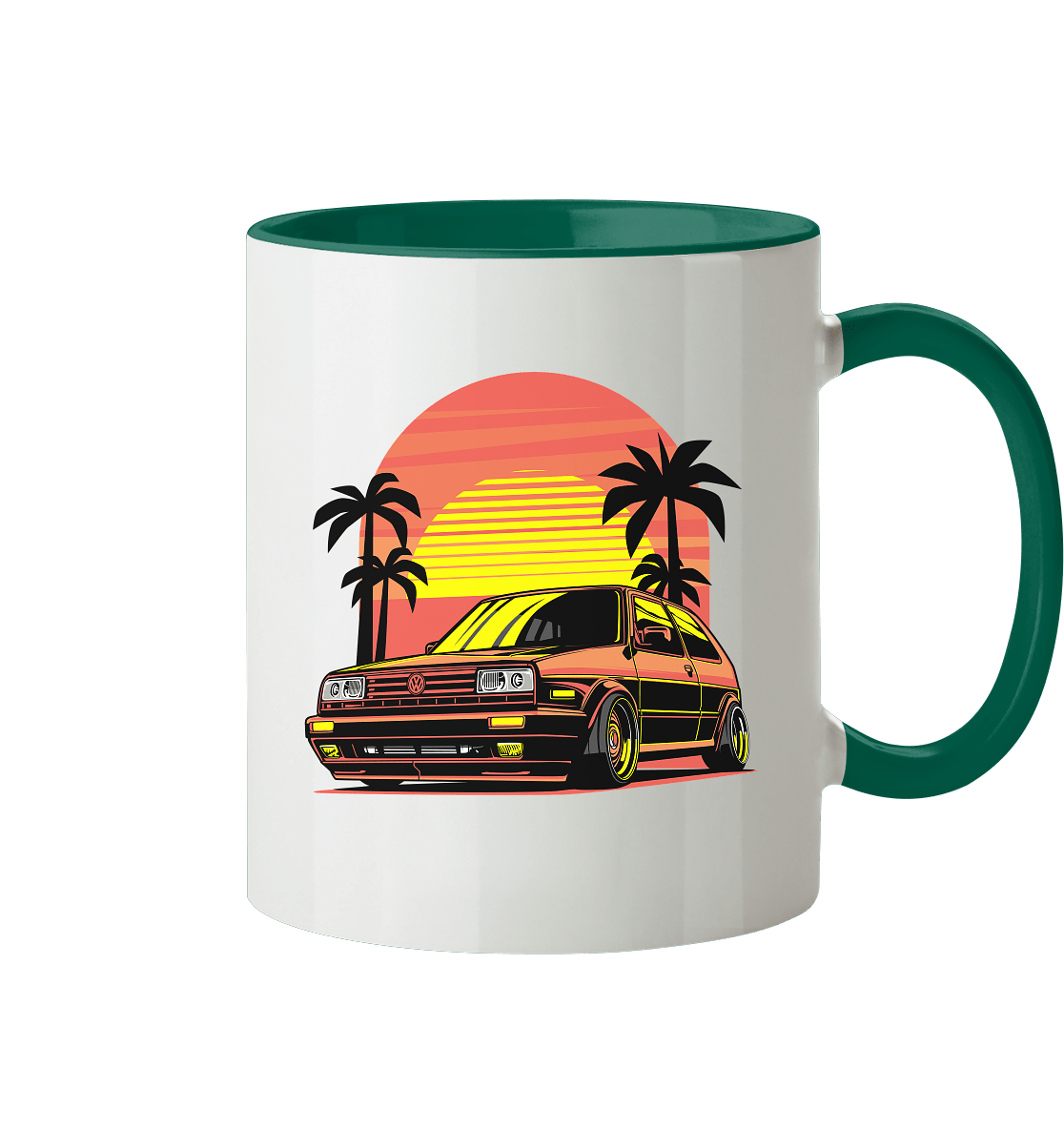 Golf MK3 - Tasse zweifarbig - MotoMerch.de