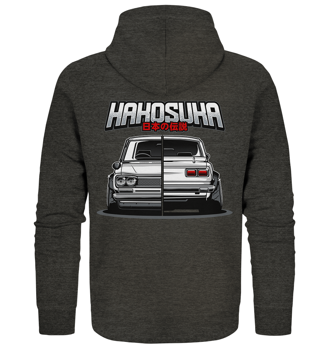Hakosuka GTR - Organic Zipper - MotoMerch.de