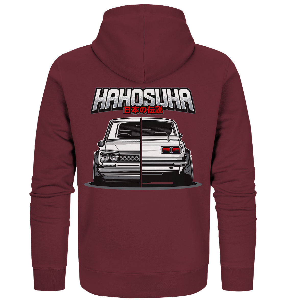 Hakosuka GTR - Organic Zipper - MotoMerch.de
