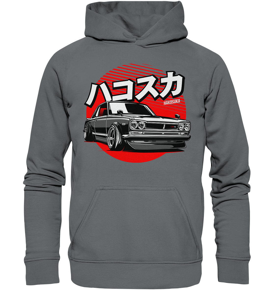 Hakosuka Skyline GT-R - Basic Unisex Hoodie - MotoMerch.de