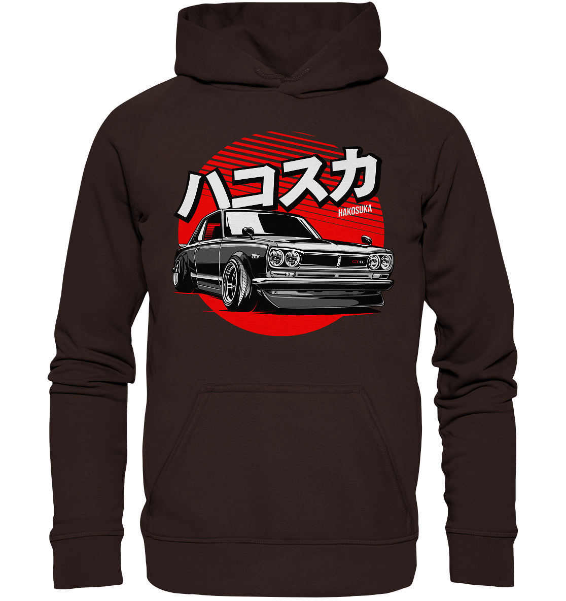 Hakosuka Skyline GT-R - Basic Unisex Hoodie - MotoMerch.de