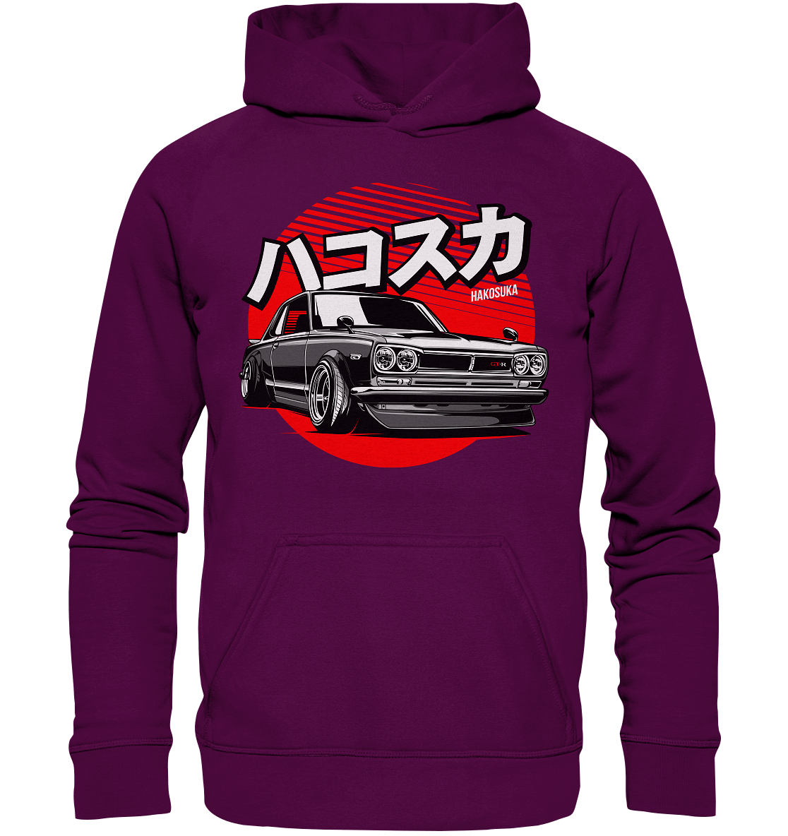 Hakosuka Skyline GT-R - Basic Unisex Hoodie - MotoMerch.de