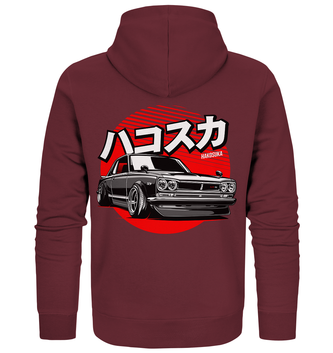 Hakosuka Skyline GT-R - Organic Zipper - MotoMerch.de