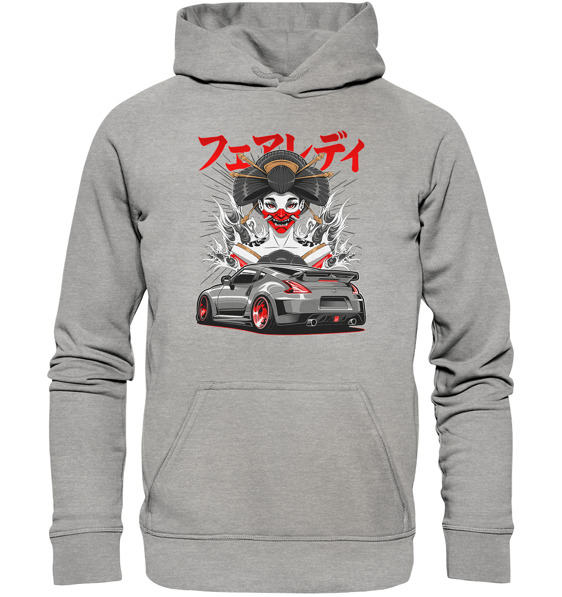 Hannya 370Z - Basic Unisex Hoodie - MotoMerch.de