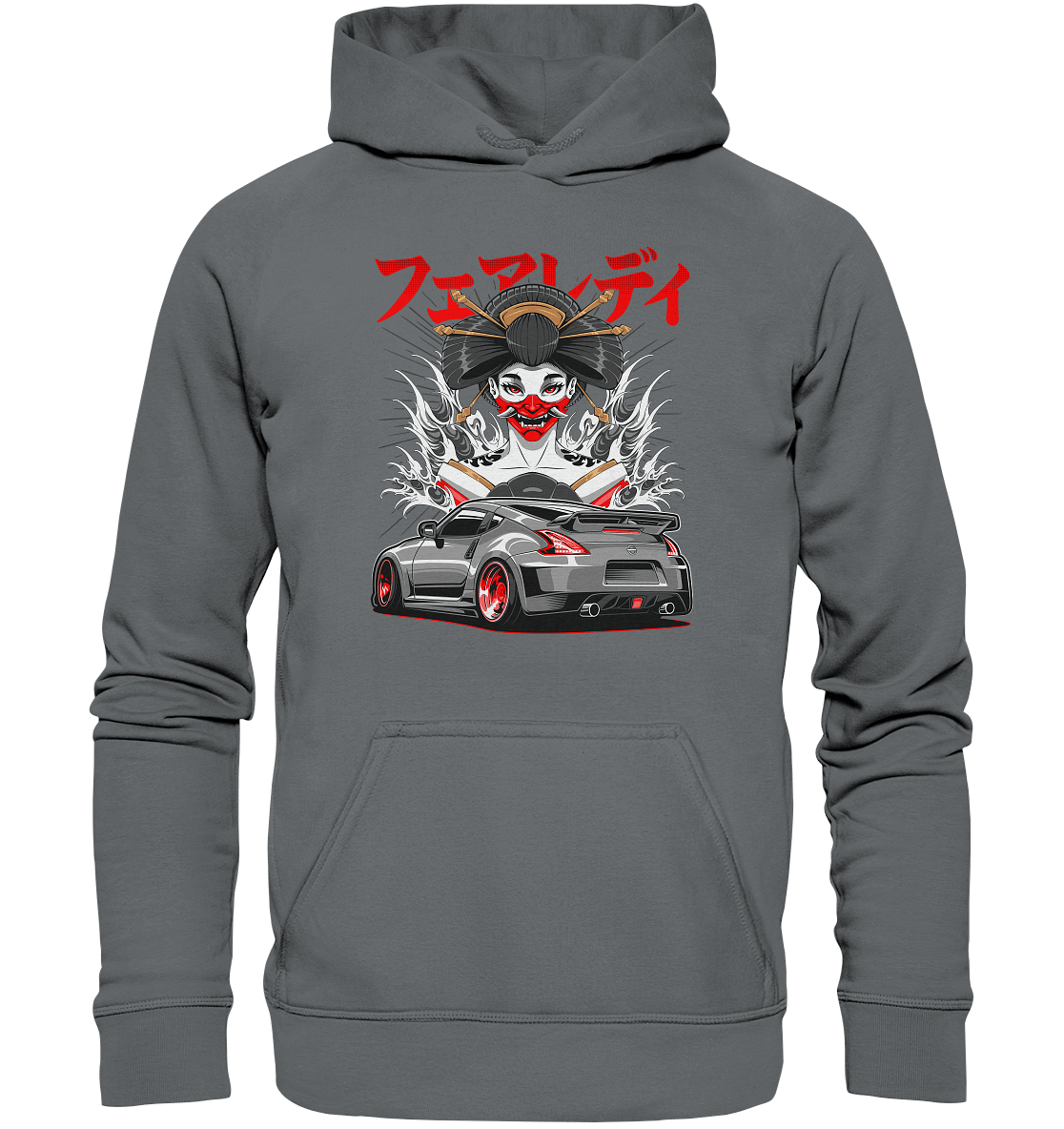 Hannya 370Z - Basic Unisex Hoodie - MotoMerch.de