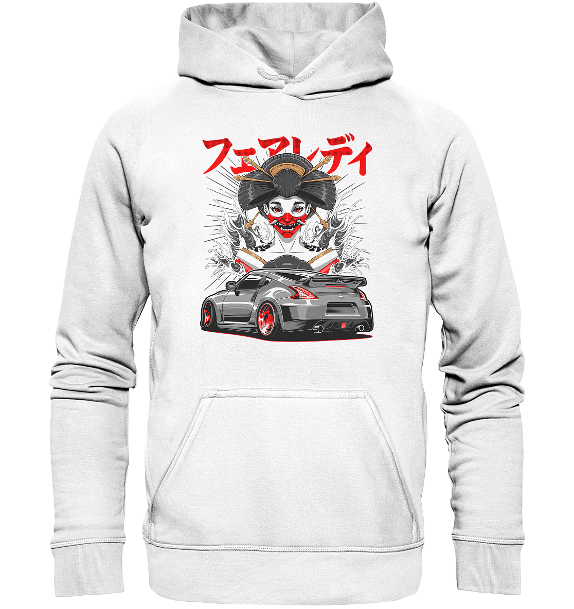 Hannya 370Z - Basic Unisex Hoodie - MotoMerch.de