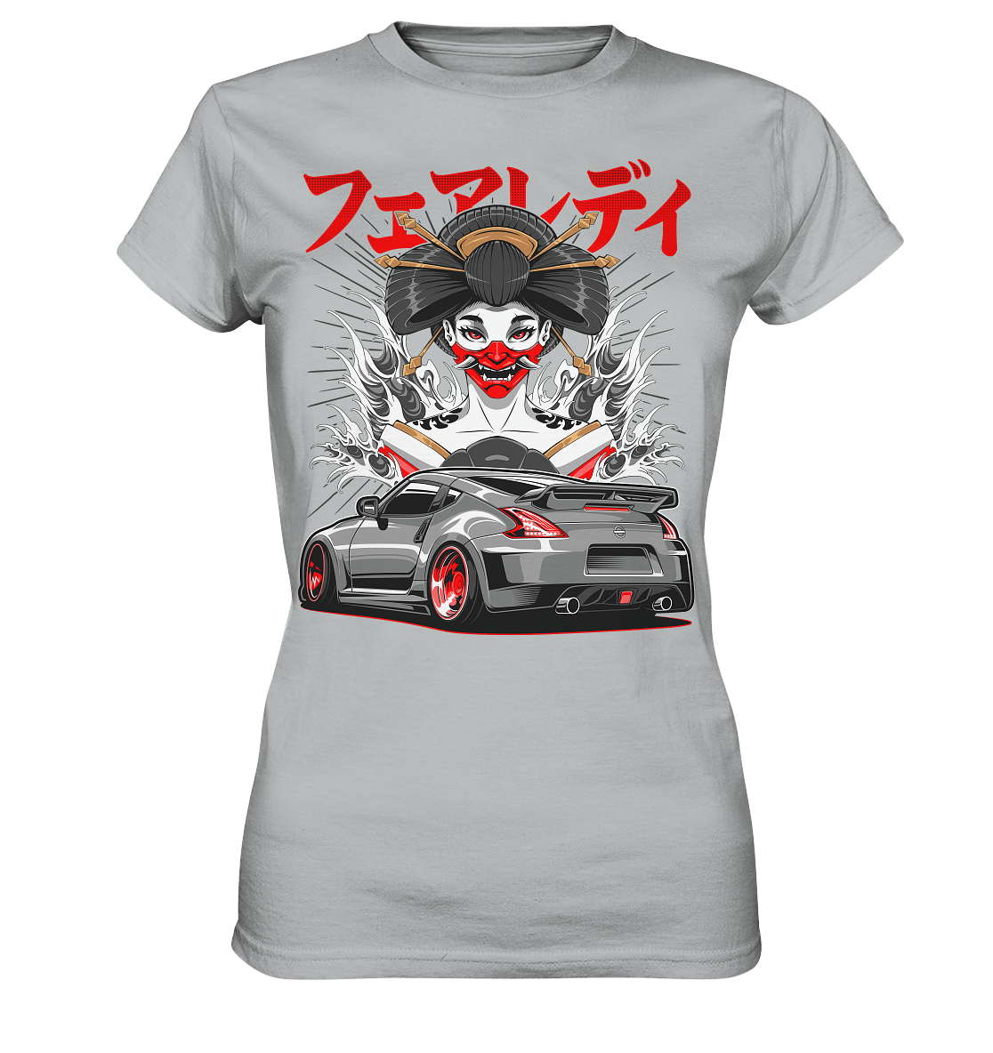 Hannya 370Z - Ladies Premium Shirt - MotoMerch.de