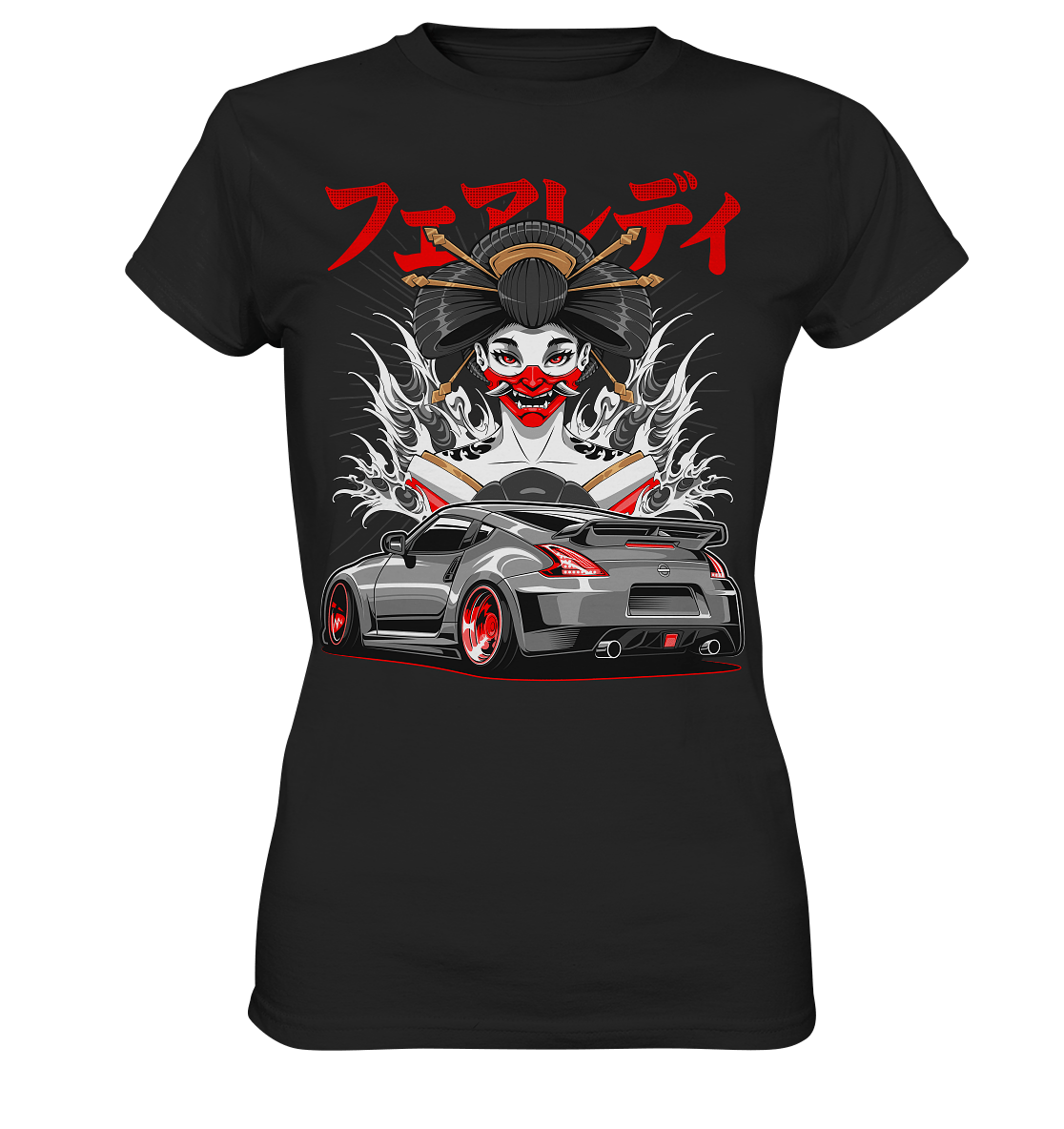 Hannya 370Z - Ladies Premium Shirt - MotoMerch.de