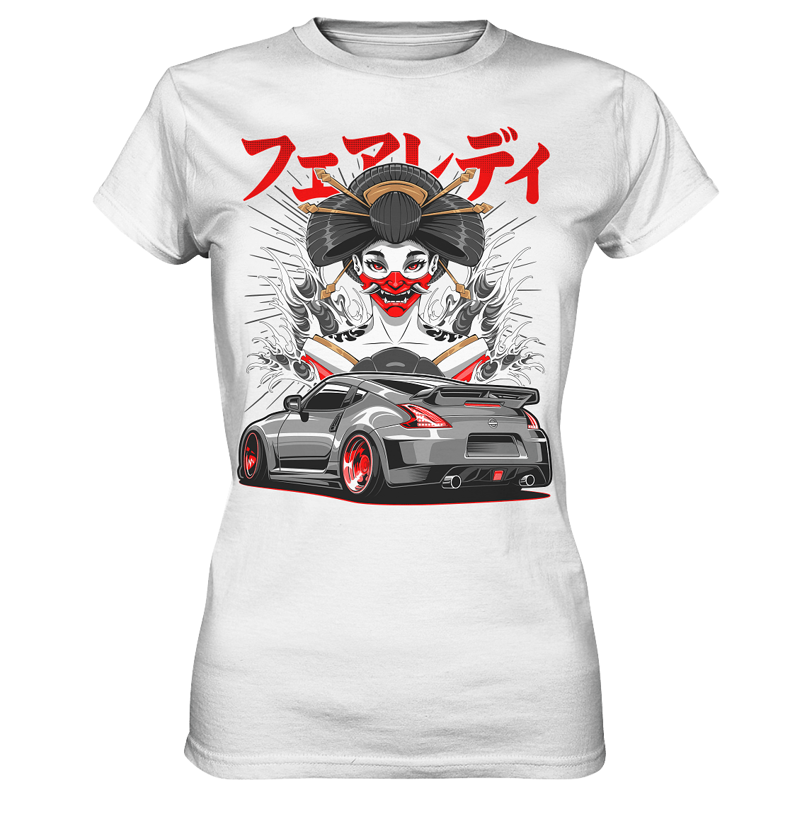 Hannya 370Z - Ladies Premium Shirt - MotoMerch.de